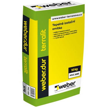 Omítka tepelněizolační weberdur terralit 10 kg