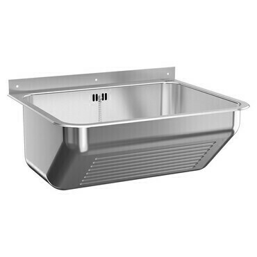 Výlevka nerezová Sanela SLVN 08 s valchou