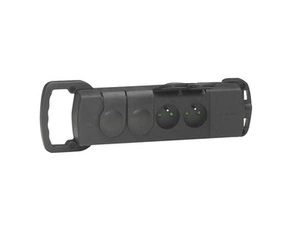 Zásuvka pryžová 230 V 4 zásuvky