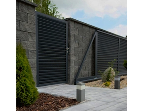 Tvárnice plotová štípaná FEROBET A antracit 190×390×190 mm