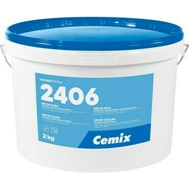 Slída Cemix 2406 Decor 5–10 mm černá 2 kg