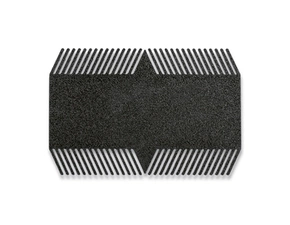 Spojka stěnového profilu plastová černá