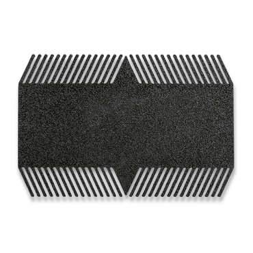 Spojka stěnového profilu plastová černá