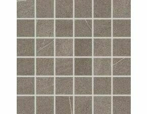 Mozaika Rako Topo 5×5 cm (set 30×30 cm) tmavě šedá WDM05624