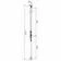 Dveře sprchové Lansanit Brix H2Y-11R 1 100 mm chrom/čiré sklo pravé provedení