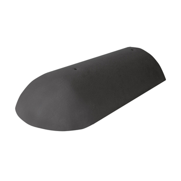 Hřebenáč koncový Bramac Novo s vrutem břidlicově černá