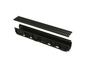 Žlab venkovní Alca AVZ102-R501 rošt plastový A15