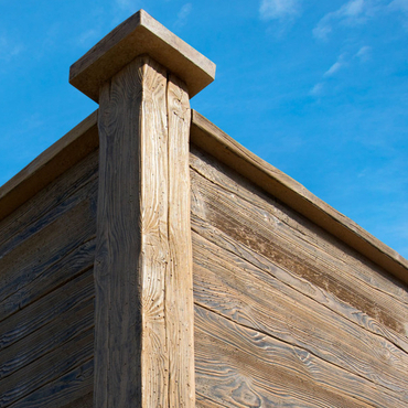 Vložka do sloupku FEROBET STARÉ DŘEVO 30×48×400 mm