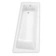 Vana asymetrická Roth EVA SIDE 150×80 cm akrylátová pravá