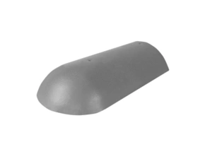 Hřebenáč koncový Bramac Star s vrutem zinkově šedá