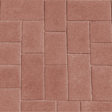 Dlažba betonová BEST BELISIMA dreno červená výška 80 mm