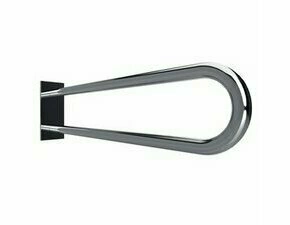 Madlo podpěrné ve tvaru U Bemeta Help 813 mm s krytkou nerez lesklý