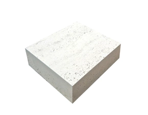 Schod betonový Presbeton VERTO 2 reliéfní slonovinová 400×500×150 mm