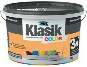 Malba interiérová HET Klasik Color meruňkový, 4 kg