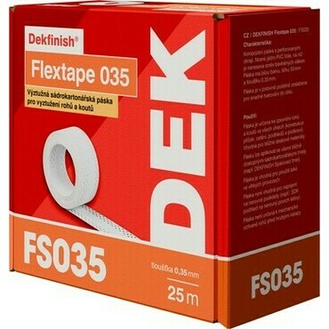 Páska výztužná DEKFINISH Flextape 035 50 mm × 25 m