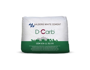 Cement portlandský bílý Aalborg white D-Carb CEM II/A-LL 52,5 R 25 kg