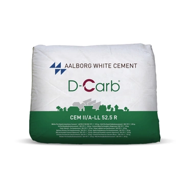 Cement portlandský bílý Aalborg white D-Carb CEM II/A-LL 52,5 R 25 kg