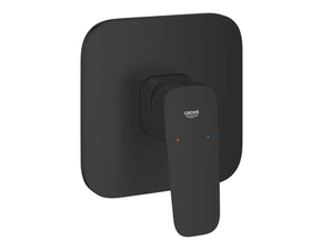 Baterie podomítková Grohe Cubeo bez přepínače matte black 1017772430