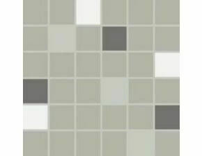 Mozaika Rako Concept Plus 5×5 cm (set 30×30 cm) šedá mix WDM05010