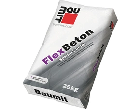 Potěr spádový Baumit FlexBeton vyztužený vlákny 25 kg