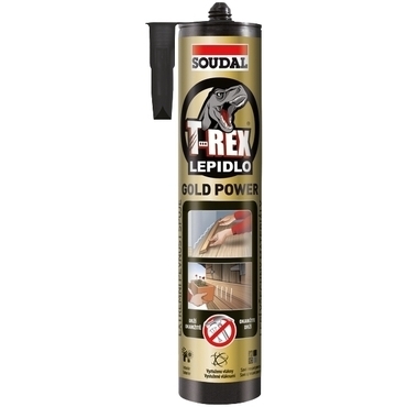 Lepidlo montážní Soudal T-REX GOLD POWER 290 ml