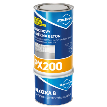 Nátěr epoxidový Stachema PX200 RAL 7040, 1,2 kg