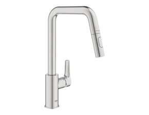 Baterie dřezová stojánková Grohe Eurosmart SuperSteel 30619DC0