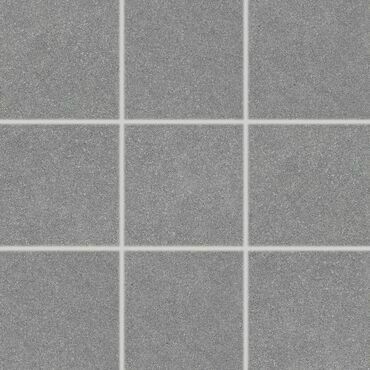 Dlažba Rako Block 10×10 cm tmavě šedá DAK12782