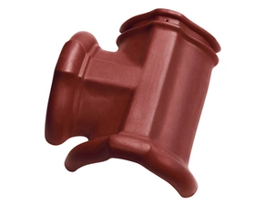 Hřebenáč rozdělovací T pravý Tondach glazura amadeus červená