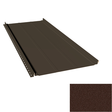 Krytina plechová LINEDEK 485 Rib Imitace MIC82 corten tmavý