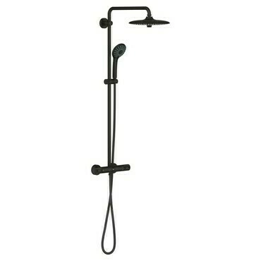 Systém sprchový termostatický Grohe Euphoria System 260 phantom black 27615KF2