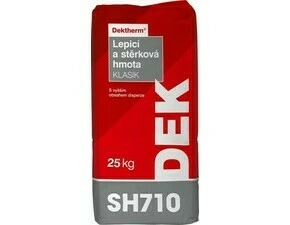Hmota lepicí a stěrková DEKTHERM Klasik 25 kg
