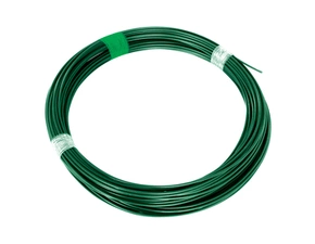 Drát napínací Ideal Zn + PVC zelený průměr drátu 3,40 mm 26 m/bal.