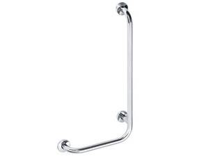Držadlo nástěnné opěrné Bemeta Help 890 mm pravé s krytkou nerez lesklý