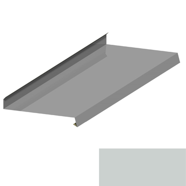 Oplechování římsy RS312A SP 25 RAL 9006 stříbrná