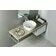 Umyvadlo na desku Sapho Moro 410×410 mm AR420