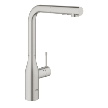 Baterie dřezová stojánková Grohe Essence SuperSteel 30504DC0