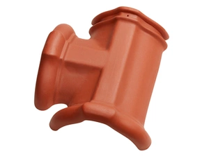 Hřebenáč rozdělovací T pravý Tondach engoba červená