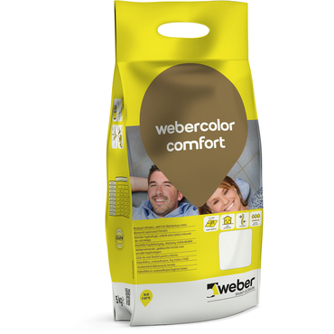Hmota spárovací webercolor comfort cement 5 kg