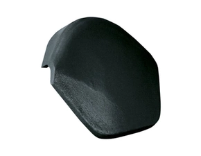 Uzávěra hřebene Bramac Star s vrutem ebenově černá