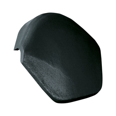 Uzávěra hřebene Bramac Star s vrutem ebenově černá