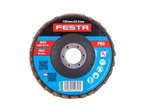 Kotouč brusný lamelový Festa 125×22,2 mm 60 (hrubý)
