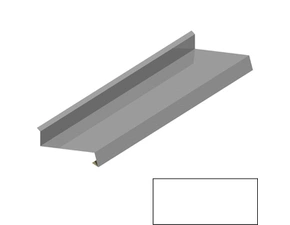 Oplechování římsy RS200S SP 25 RAL 9010 bílá