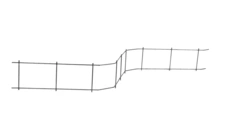 Podložka distanční pro horní výztuž DISTECH Cetfix výška 80 mm délka 2 m