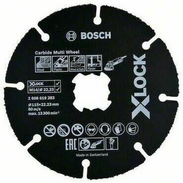 Kotouč řezný Bosch Carbide Multi Wheel X-LOCK 115×1 mm