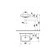 Umyvadlo Jika Lyra Plus 500×430 mm s otvorem H8103800001041