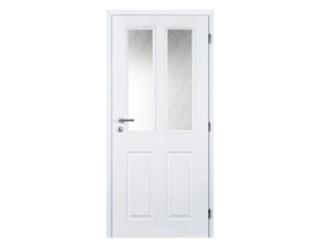 Dveře prosklené profilované Doornite ACHILLES pravé 900 mm bílé