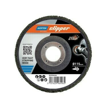 Kotouč čistící na dřevo Norton Clipper Rapid Strip 115×22,23 mm