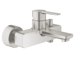 Baterie vanová nástěnná Grohe Lineare SuperSteel s přepínačem 33849DC1