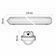 Svítidlo LED Emos Misty 18 W 4 000–6 500 K